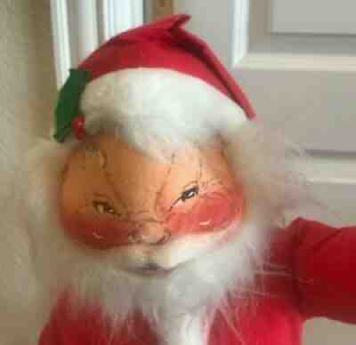 Vintage Annalee 30" Tall Santa Claus w/ Sack 1976