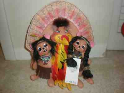 ANNALEE 10" 2007 LET'S TALK TURKEY NEW WITH TAG