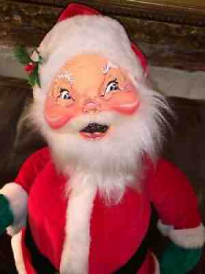 AnnaLee Mobilitee Santa Doll Large 30â? Christmas Vintage 1983