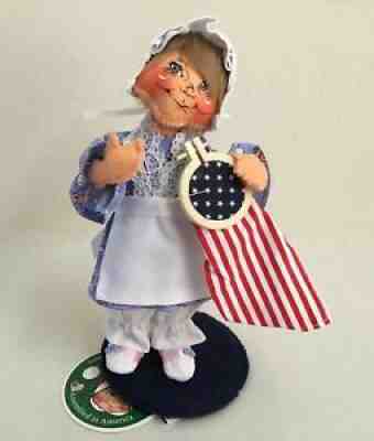 20120 ANNALEE ~ "Betsy Ross"~ #851920 ~ 8" ~ Limited Production ~ NWT