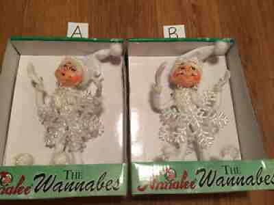 ANNALEE WANNABE A SNOWFLAKE (2010) #501610 BRAND NEW WITH BOX, RARE & HTF