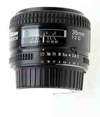 Nikon AF D 35mm f2.0 Lens