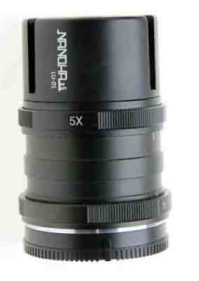 Nanoha Lenses 4x-5x Super Macro Lens for Sony Nex Mirrorless Cameras