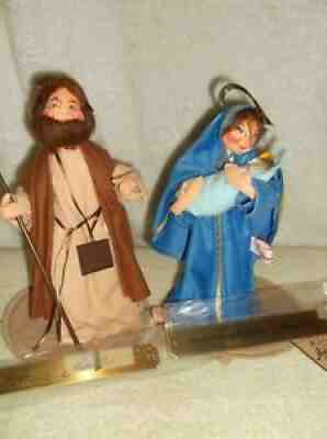 ANNALEE NATIVITY JOSEPH AND MARY HOLDING BABY JESUS - 1996