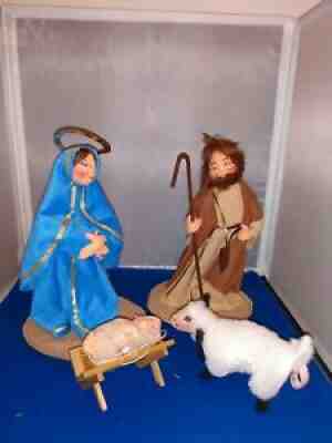 Vintage Annalee Manger Scene Dolls