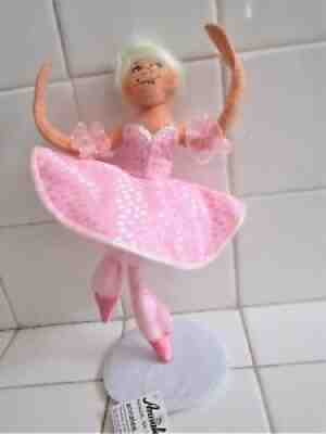 ANNALEE SUGAR PLUM FAIRY BLONDE PRETTY IN PINK BRAND NEW 2010