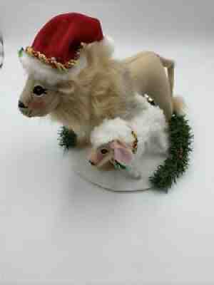 Annalee 6" Peaceful Lion and Lamb - Mint - 751011