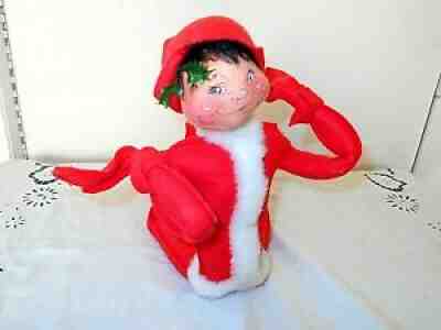 Vintage RARE 1954 AnnaLee Large Christmas Elf