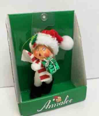 New Annalee Christmas Doll Ornament Shimmermint Elf Girl In Box