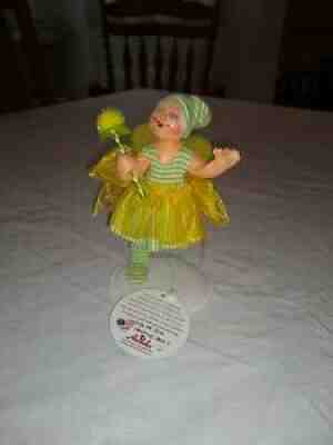 Annalee Doll Yellow and Green Fairy Exclusive 2017
