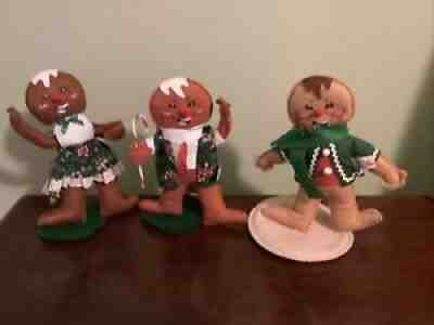 Annalee Lot Christmas Santa, Gingerbread, Goose, Mouse