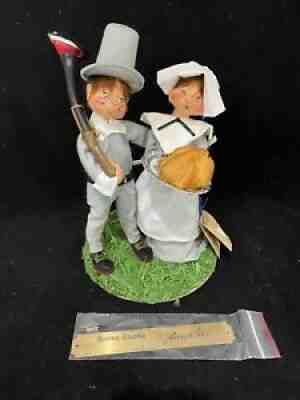 Annalee 11â? Pilgrim Thanksgiving Couple 1989 Giving Thanks 3082 1323