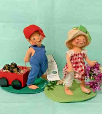 Vintage Annalee 7â? Precious Cargo & Little Mae Lot 2