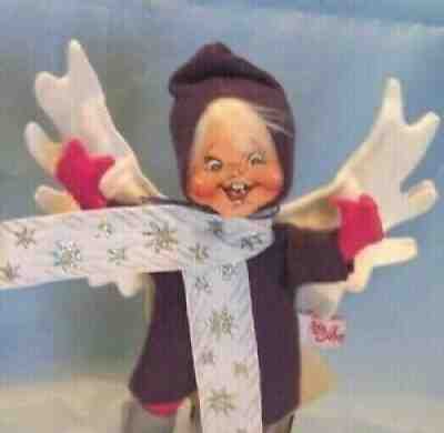 Annalee Snow Angel Kid Doll Making Snow Angels Winter FUN 1998 New NOS MIP