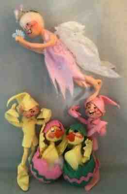 â??88-89 Annalee Doll Spring Easter Fairie, Pixies & Chicks