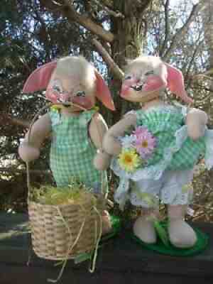 Vintage Annalee Easter Bunnies