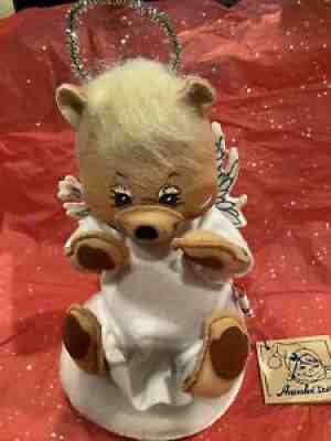 Annalee Christmas Angel Bear 9" # 8053 with Tag 1994 Made in USA
