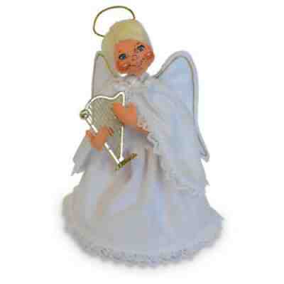 Annalee Dolls 9in 2018 Christmas Angel with Harp Plush New with Tags
