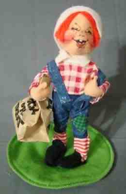 Annalee Raggedy Andy Tags Doll 1997 Halloween 7" Trick or Treat