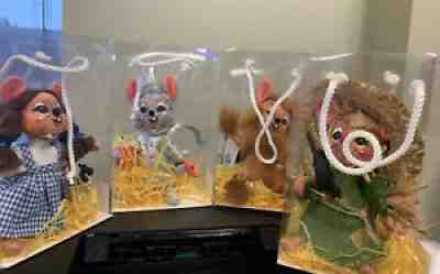 NEW 2003 ANNALEE WIZARD OF OZ STORYBOOK MICE SET MACY'S EXCLUSIVE W/BAGS & TAGS