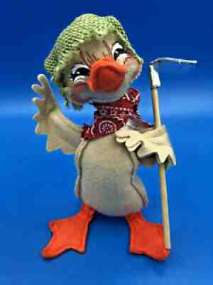 Annalee Doll 7" Farmer Duck #351215 NEW Perfect for the Gardener and Easter