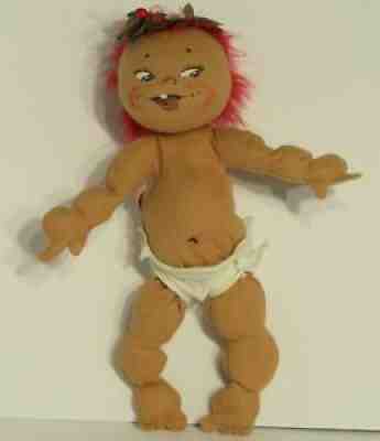 Vintage Annalee Cupid Doll w/ Woven Tag