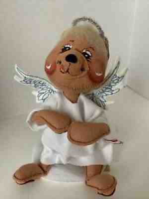 Annalee Christmas Angel Bear 9" # 8053 with Tag 1994 Made in USA