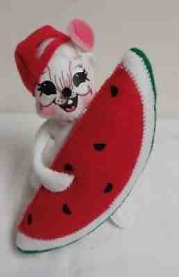 MWT 2016 Annalee 6" "WATERMELON MOUSE" Doll Figurine #250516 F/S