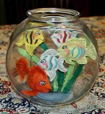 RARE 1999 ANNALEE Dolls FISH BOWL Under The Sea LOT R