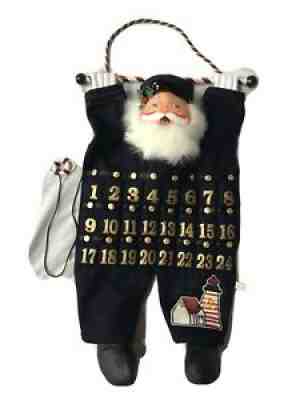 Annalee Doll Santa Lighthouse Advent Christmas Calendar 2003 Holidays Tags