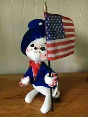 Annalee 4th of July Patriotic Mouse - American Flag (2008) 10" Tall - NEW!