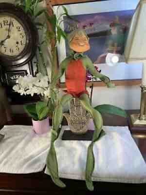 Vintage 1963 Annalee Mobilitee GRINCH Huge 20+Inches Doll Figure RARE Christmas