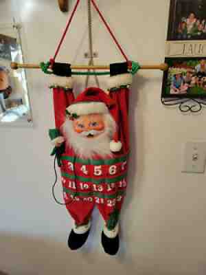 NEW Annalee Santa & Elf Advent Calendar Hanging New