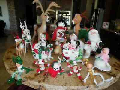 Annalee Christmas Collection (It's the Mother Lode!!!)
