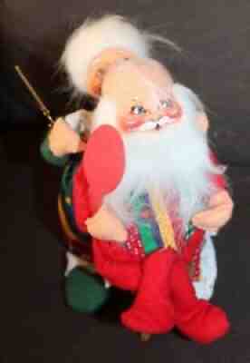 TAGGED Anna Lee CHRISTMAS DOLL Santa & Mrs. Claus TIME FOR A TRIM Haircut lot r