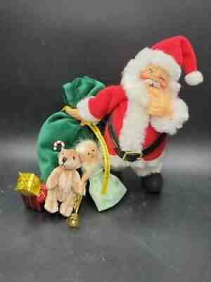Annalee Doll 2004 Rare Santa Laying a Finger Aside of his Nose Macy's Exclusive