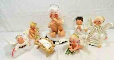 25 LOT ANNALEE DOLLS ANGEL DUCKS WITCH XMAS DOLLS