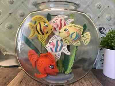 Annalee Under the Sea with Annalee Fish Bowl Aquarium - Excellent- 854099