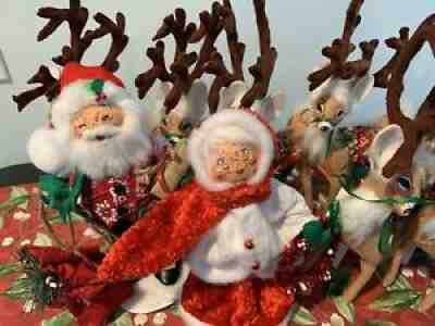 ANNALEE Christmas Collection TEN PIECES!