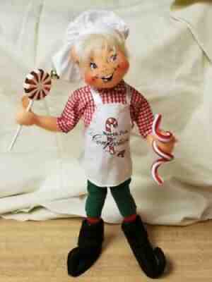 2003 Annalee 14" Boy Elf Making Candy - 739103