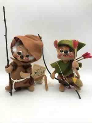 Annalee Dolls Robin Hood And Friar Tuck Who Is Signed By Chuck Thorndike ï¿¼