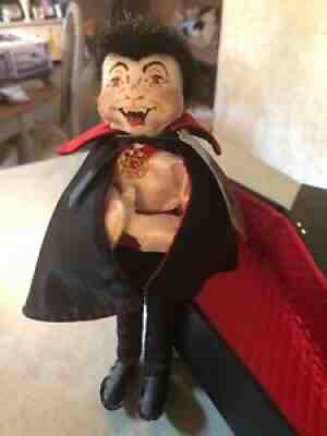Annalee Halloween Dracula With Coffin