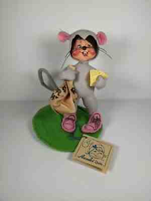 Annalee Dolls TRICK OR TREAT Mouse Kid W/ Cheese Halloween 7" 1995 3037
