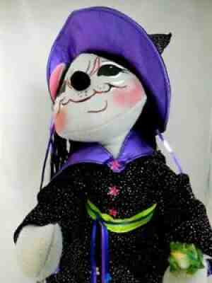 Annalee 17" Mouse Sorcerer Witch Magician w/Frog NWT