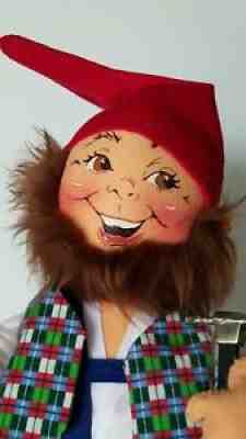 Annalee 12 Inch Workshop Gnome With Tags 1998