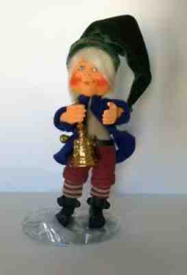 Annalee Doll Thimbles Pitch, Jingle Bell Tuner, original packaging, year 2002Â 