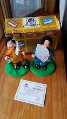 ANNALEE Dolls of The World #2 Orient Kameko & Yuji ~ Box & COA ~ USA #9851