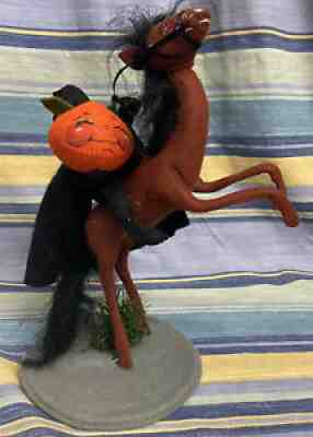 Annalee Headless Horseman Sleepy Hallow Halloween 1993 Horse