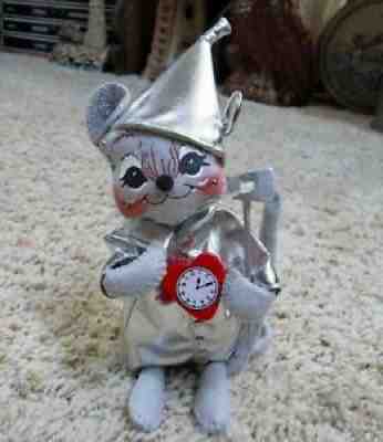 Annalee 6" Tin Man Mouse WIZARD OF OZ #251808 w/ Mfr. and Price Tags