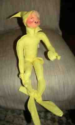 1990 ANNALEE 20" Yellow Spring Elf Doll